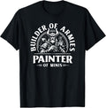 Painting Miniatures Role Playing Game Fantasy Warrior Minis T-Shirt