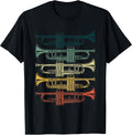 Cool Trumpet for Men Women Marching Band Musician Jazz Music T-Shirt