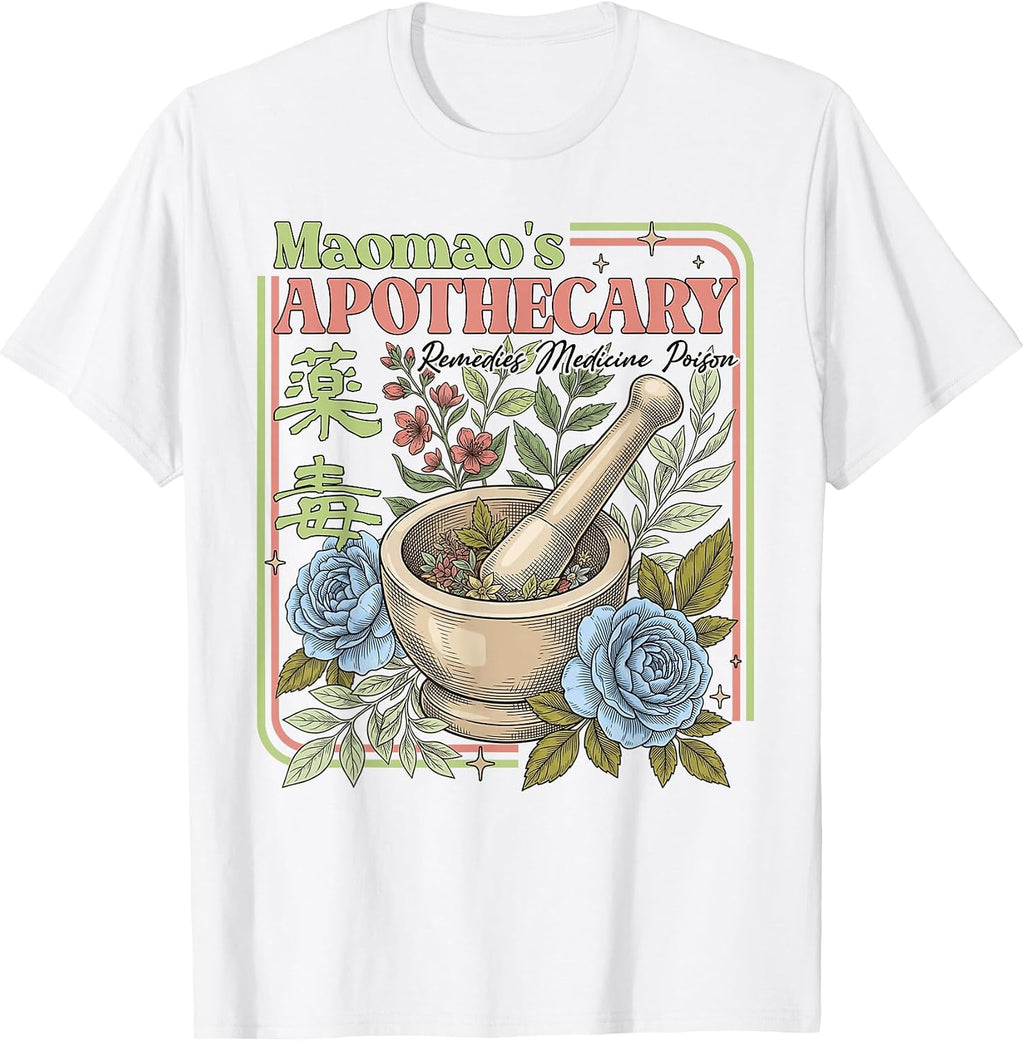 Mao Mao's Apothecary Poisons Kawaii Cute Japanese Anime T-Shirt