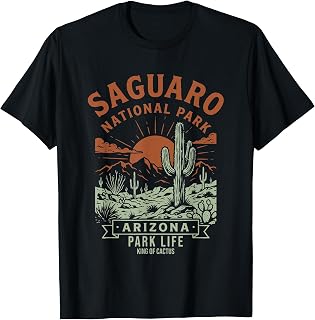 Saguaro National Park Arizona Vintage Design T-Shirt