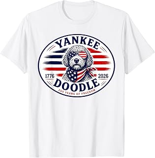 Yankee Doodle Dog 4th of July T-Shirt