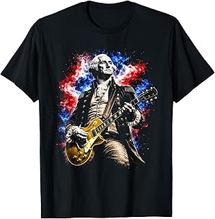 George Washington Playing Guitar T-Shirt