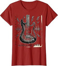 Distortion Is My Therapy Rock Band Design T-Shirt
