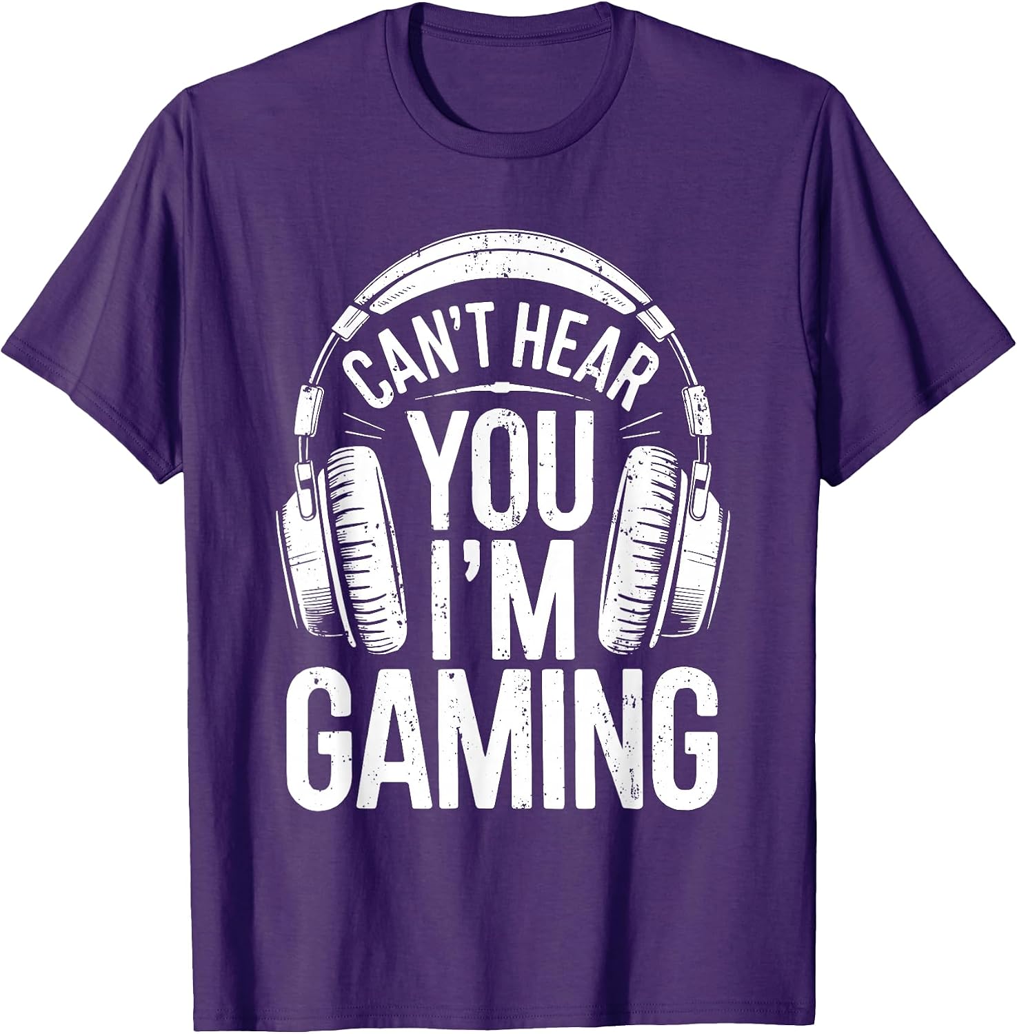 Can't Hear You I'm Gaming Shirt Men Women Kids Video Gamer T-Shirt