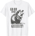 Vintage Cowboy Opossum Shirt - Go On Now Git Western Opossum T-Shirt