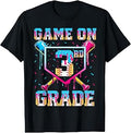 Game On 3rd Grade Third Drip Baseball First Day 1st Day Boy T-Shirt
