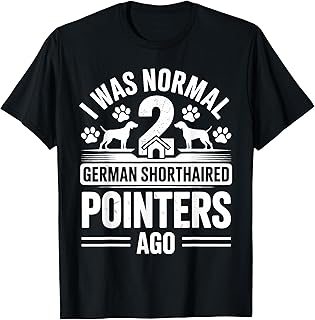 Cool German Shorthaired Pointer Art for Men Women GSP Lovers T-Shirt