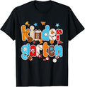 Kindergarten Basketball Football First Day Teacher Boy T-Shirt