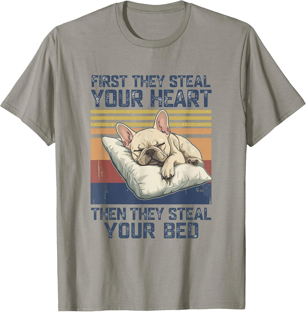 Funny French Bulldog Pet Lovers Dog Owner Men Women T-Shirt