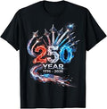 250th Anniversary USA Patriotic 250 Years American 4th July T-Shirt