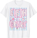 Fifth Grade 5th Coquette First Day of School 1st Day Girl T-Shirt