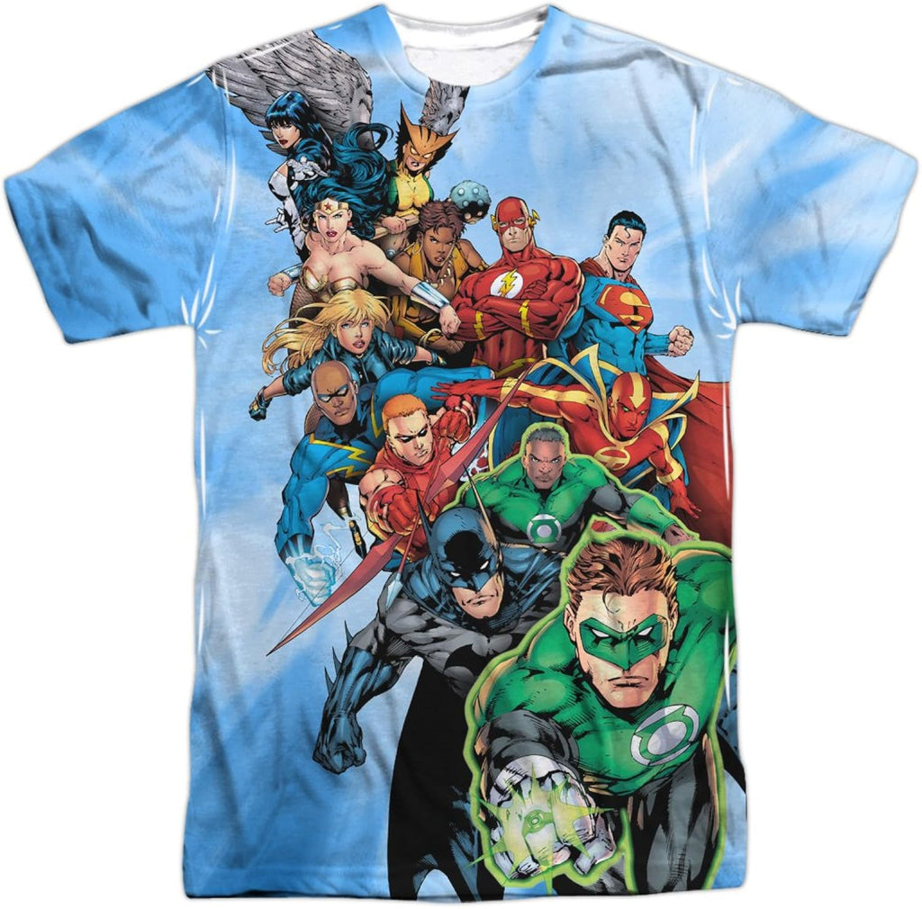 Men's Heroes Unite Sublimation T-Shirt White