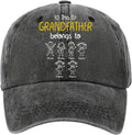 Grandpa Personalized Denim Cap – Custom Hat for Men, Grandpa Birthday Gift, Dad Hat, Father’s Day Present