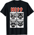 Raccoon Rock Music Band Concert Men Women Kids Funny Raccoon T-Shirt