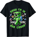 Bruh I'm in 3rd Grade Gamer First Day of School Gaming Kids T-Shirt