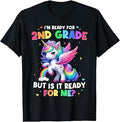 I'm Ready for Second Grade Cute Unicorn Back to School Girls T-Shirt