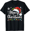 Merry Christmas Family Funny Christmas Women Men Kids Xmas T-Shirt