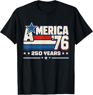 America Retro 250 Years 250th Anniversary USA 1776 2026 T-Shirt