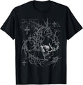 Y2K Grunge Goth Alt Skull Sigilism Vintage Graphic T-Shirt