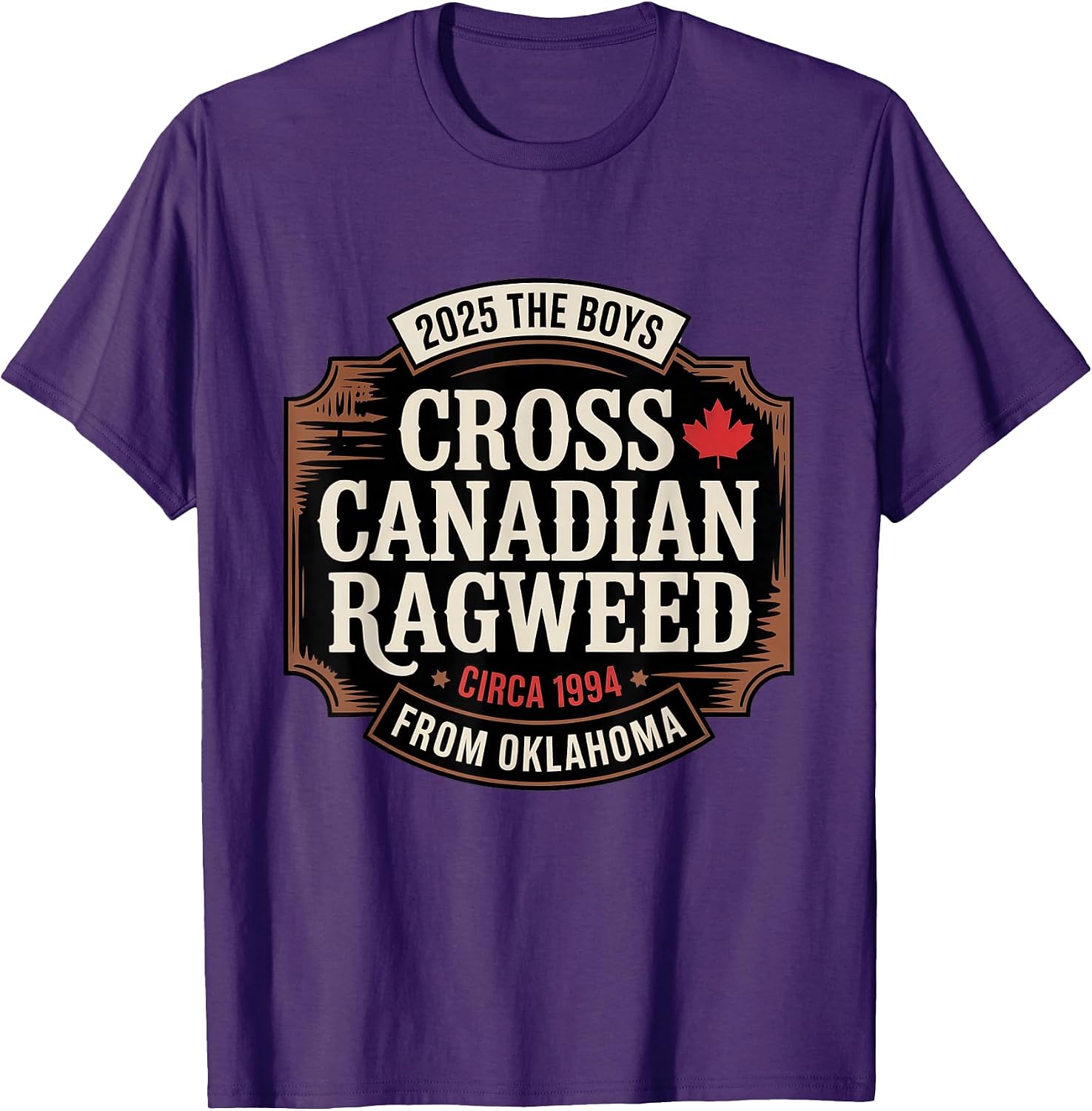 Vintage Cross Canadian Ragweed 2025 Music Band Fans T-Shirt
