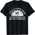 Funny Cute Vintage Retro Heavy Metal or Heavy Metal T-Shirt Small