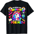Im Ready for Kindergarten Girls Unicorn First Day of School T-Shirt