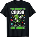 Back to School 1st Grade Boys Gamer First Day of First Grade T-Shirt