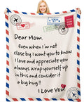 Gifts for Mom from Daughter Son, Mom Blanket Gifts for Mother's Day, Unique Presents for Mother's Birthday, Christmas, Super Soft Flannel Throw Blanket for Couch, Bed (50x60)