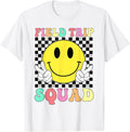 Field Trip Squad Retro Smile Teacher Kids Field Day 2026 T-Shirt