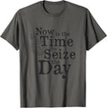 Seize The Day Back to School Motivational Quote T-Shirt
