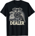Dog Lover Official Treat Dealer Funny Pet Design Tee T-Shirt