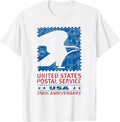 US Postal Service 250th Anniversary Eagle Stamp USA T-Shirt