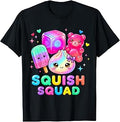Squid Squad Dumpling Kawaii Pastel Anime Birthday Girl Kids T-Shirt