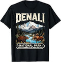 Vintage Denali 30% Club Alaska National Park Hiker Gift T-Shirt