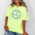 Lemon Tri-Star Premium T-Shirt , Neon Lemon