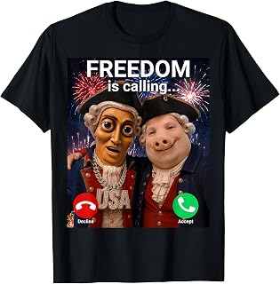 John Pork Fourth of July Tung Tung Tung Sahur T-Shirt