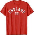 England English Flag Red T-Shirt