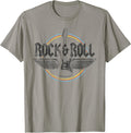 Retro Vintage Rock & Roll Guitar Wings Music Concert Band T-Shirt