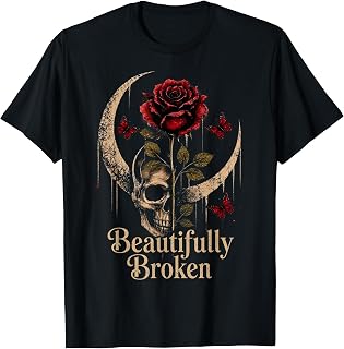 Vintage Beautifully Broken Gifts for Men Women Boys Kids T-Shirt