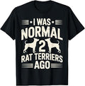 Funny Rat Terrier Art for Men Women Kids Rat Terrier Lover T-Shirt