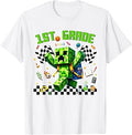 Hello 1st Grade Gamer First Day of School Gaming Kids Boys T-Shirt