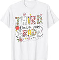 Third Grade Dream Team First Day of 3rd Grade Back to School T-Shirt