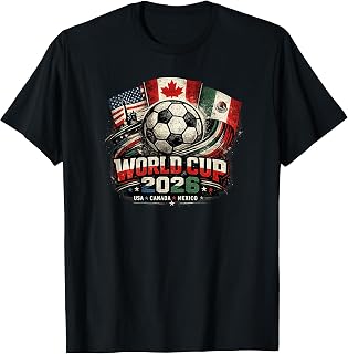 Soccer Football - World Cup 2026 USA Canada Mexico America T-Shirt