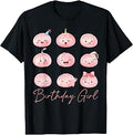 Cute Birthday Girl Kawaii Dumpling Lovers Birthday Party T-Shirt