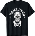 Gaming - Gamer - Game Over Skull - Gamer T-Shirt