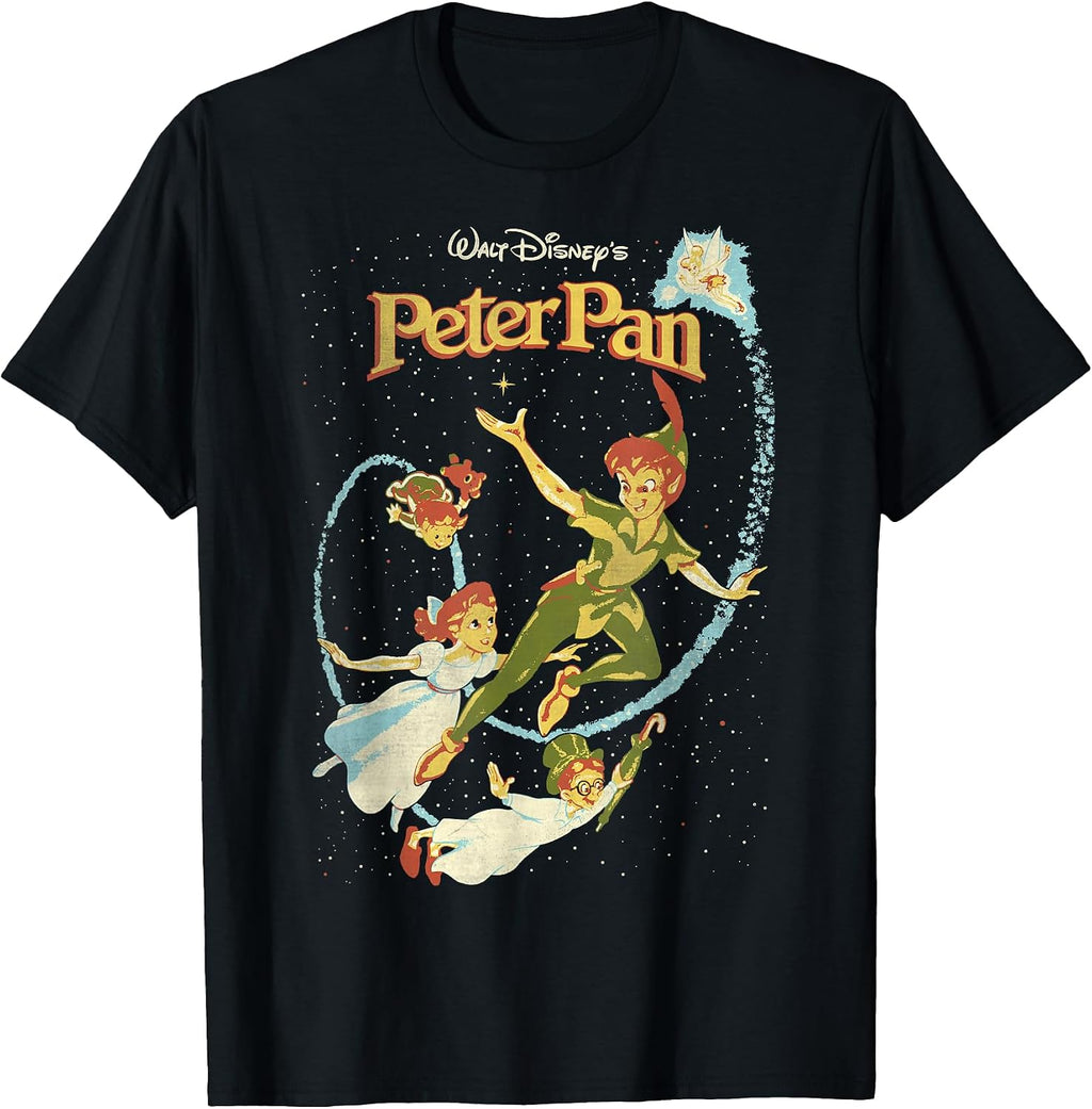 Peter Pan Darling Flight Vintage Graphic T-Shirt T-Shirt Small