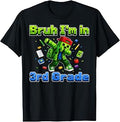 Bruh I'm in 3rd Grade Gamer Back to School Boys T-Shirt