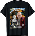Funny Back to School Day John Pork and Ai Baby is Calling T-Shirt