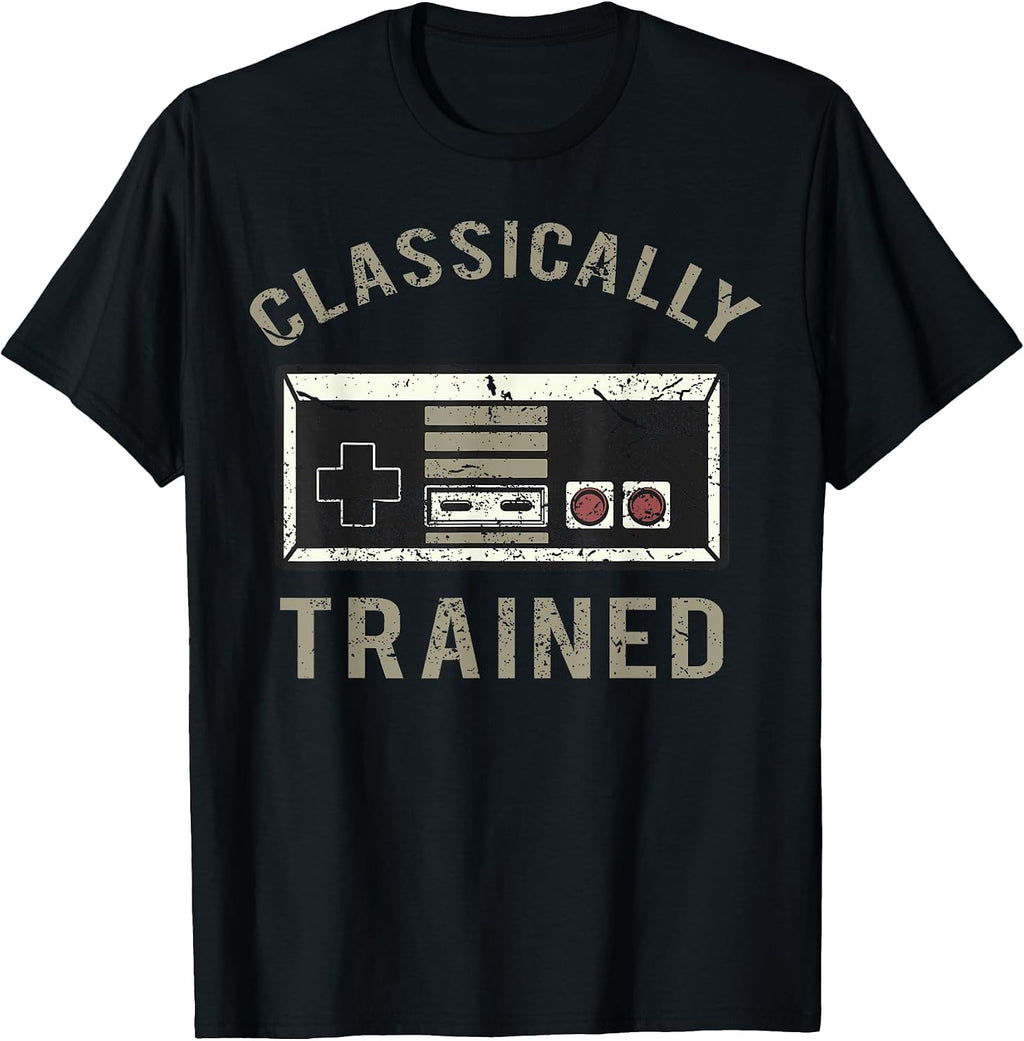 Video Game Retro Vintage Distressed T-Shirt Small