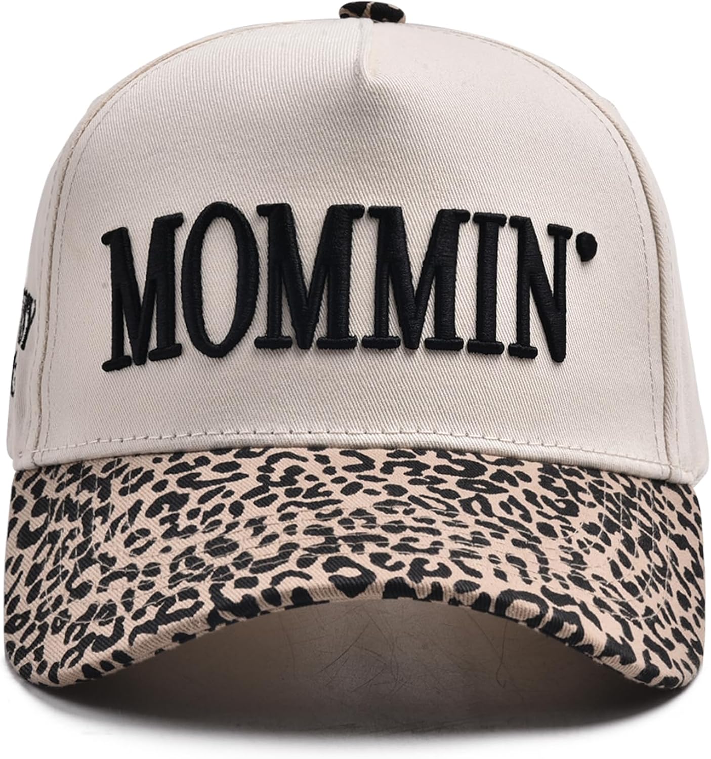 Womens Trucker Hat - with Mommin Embroidery Ponytail Fit - Mothers Day Great Gifts for Mom Wife Stepmom